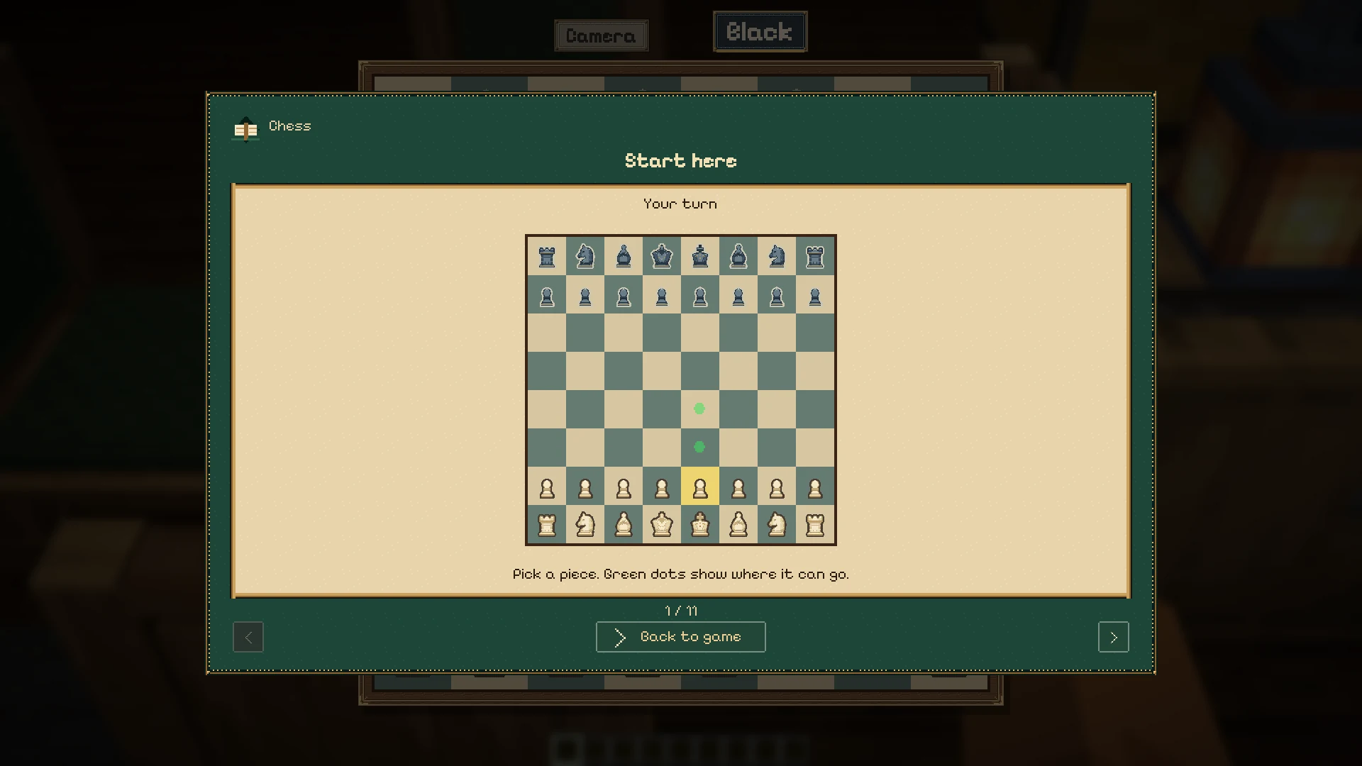 An illustrated Chess lesson