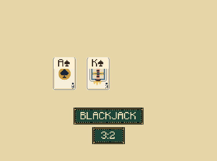 Natural blackjack: Ace plus a ten-value card as your first two unsplit cards pays 3:2. A matching dealer blackjack is a push.