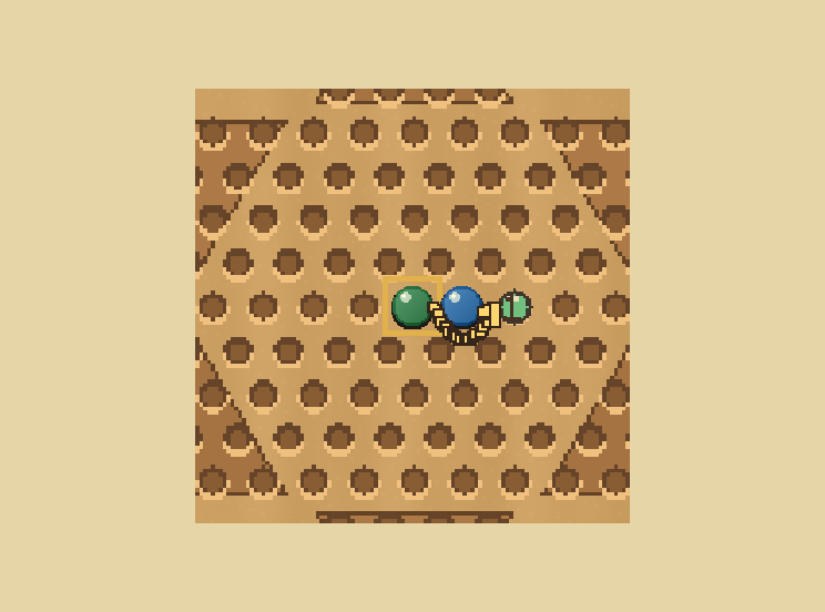 Jump over a neighbour: Hop over one occupied hole into the empty hole just beyond. The jumped marble stays on the board.