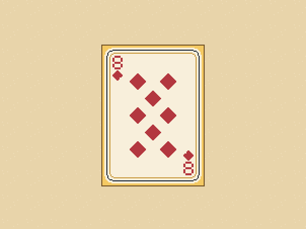 Play: eight of diamonds: Play an eight, then choose the suit in the picker.