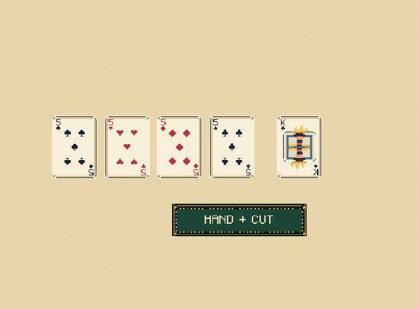 Pairs and runs: Then count pairs, runs, and the starter with the four-card hand.