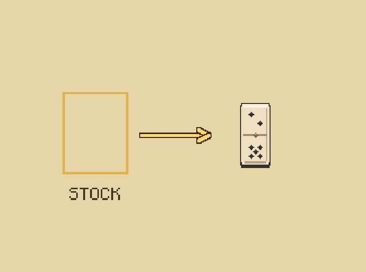 Draw: You may draw a tile even when you can play. Drawing keeps your turn.