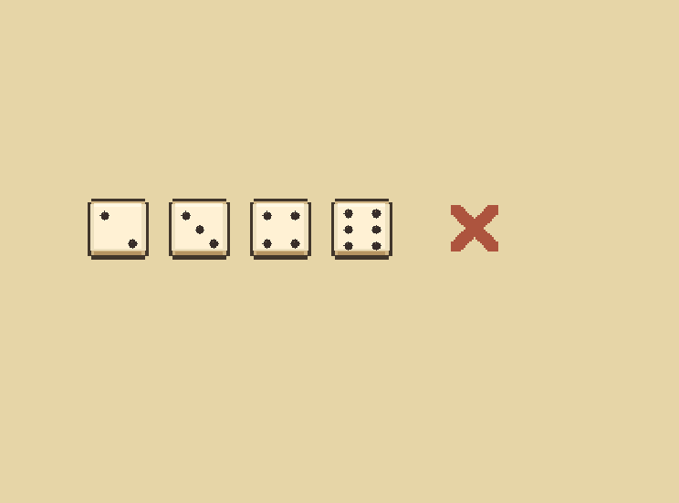 A Farkle busts: If a roll has no scoring dice, you lose every point saved this turn.