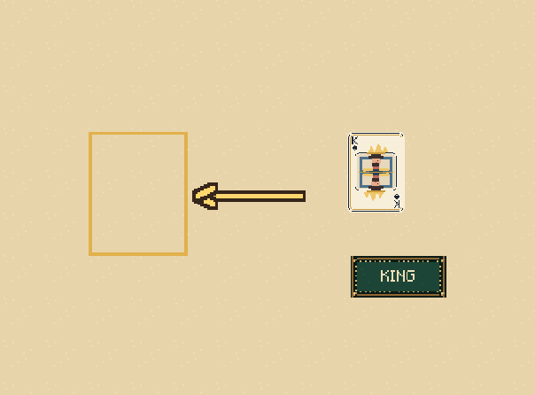 Empty column: A king, or a stack beginning with a king, may enter an empty column.