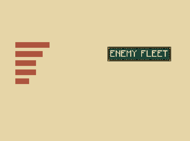 Win the battle: Sink every ship in the enemy fleet before your fleet is sunk.