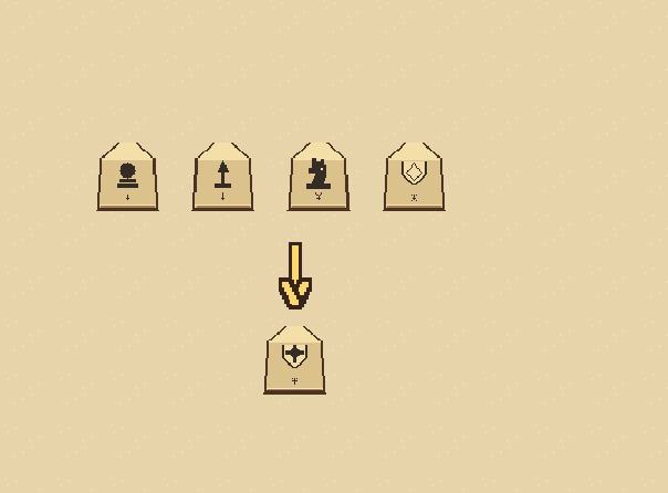 New movement: Pawn, lance, knight and silver promote to gold moves. Kings and golds never promote.