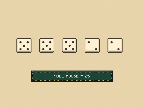 Choose one open box: Score one unused category to finish your turn. An impossible category scores zero and stays used.