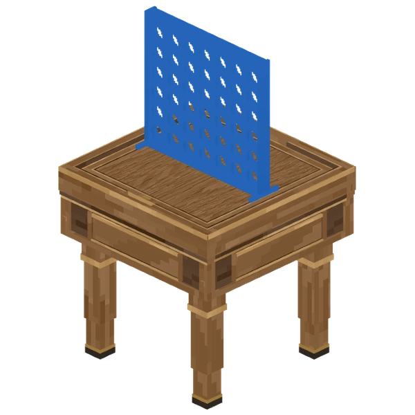 Connect Four fitted to its Small Game Table
