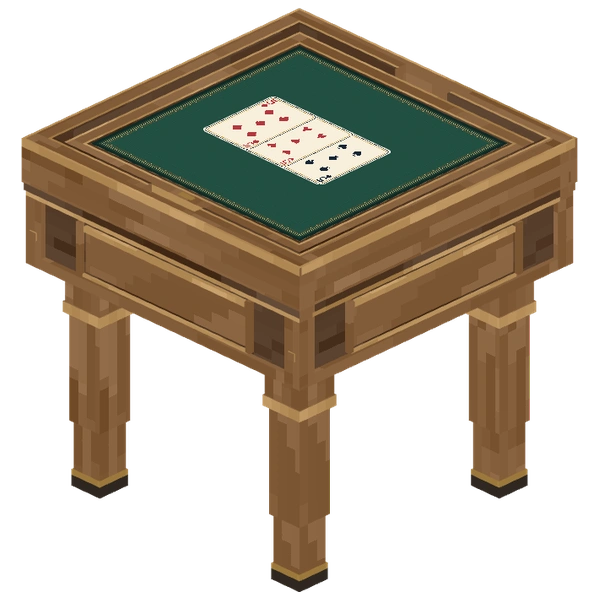 Cribbage fitted to its Small Game Table